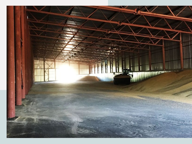 Строительство зернохранилищ в Мичуринске