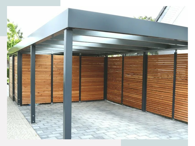 Навесы для парковки в Мичуринске