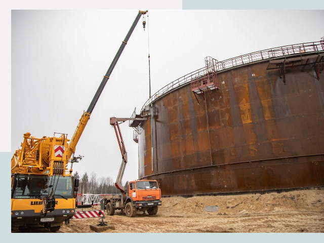 Монтаж резервуаров в Мичуринске от 621 руб. за м³