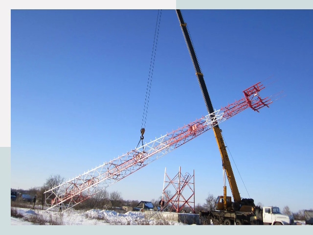 Строительство башен связи в Мичуринске от 621 руб.