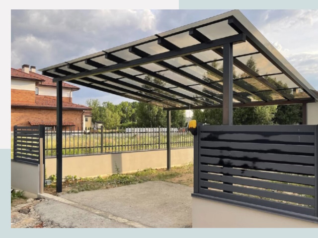 Металлические навесы в Мичуринск от 621 руб. за м²