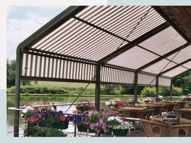 Элегантные навесы для кафе от 621 руб в Мичуринск
