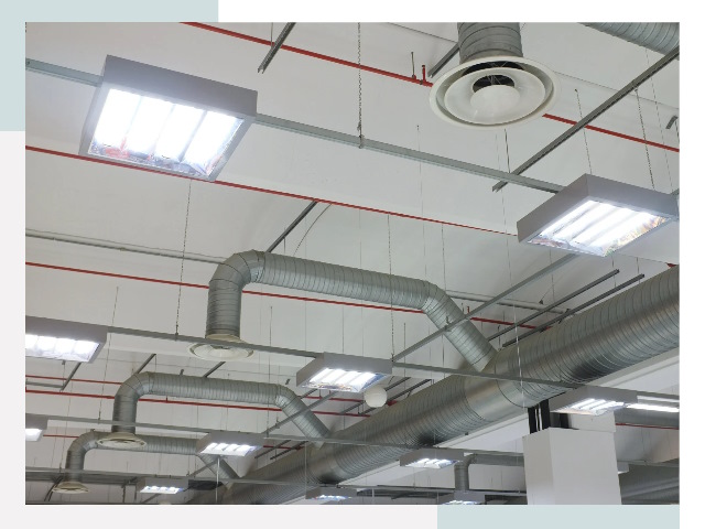 Вентиляция ангаров в Мичуринске