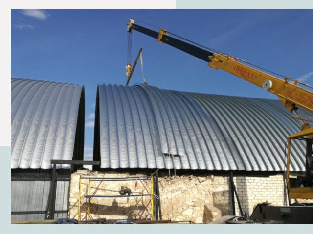 Реконструкция ангаров в Мичуринске от 621 руб.