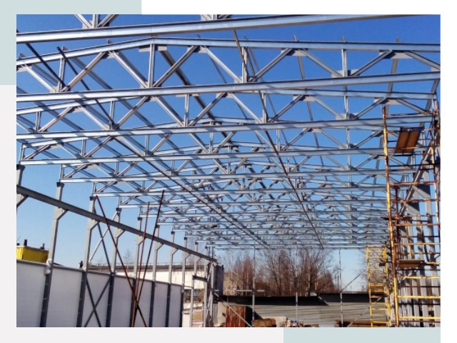 Металлокаркасы для складов в Мичуринске